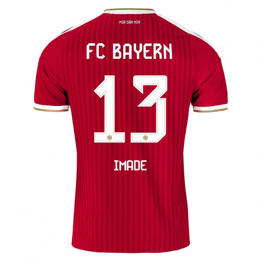 Danxen Mujer Camiseta Wisdom Imade #13 Rojo Blanco Azul 1ª Equipación 2026/27 La Camisa