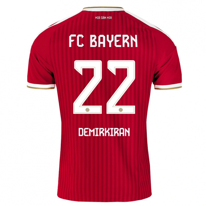 Danxen Mujer Camiseta Ediz Demirkiran #22 Rojo Blanco Azul 1ª Equipación 2026/27 La Camisa