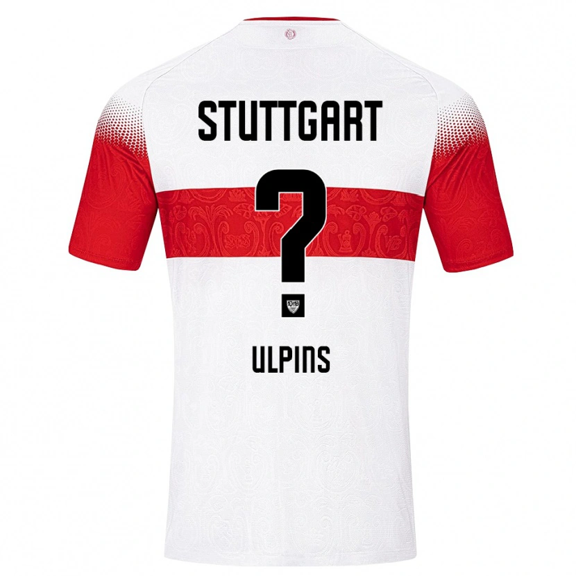 Danxen Mujer Camiseta Timo Ulpins #0 Blanco Rojo Amarillo 1ª Equipación 2026/27 La Camisa