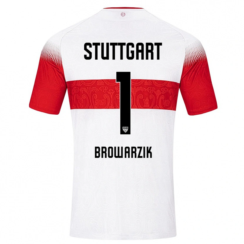 Danxen Mujer Camiseta Timo Browarzik #1 Blanco Rojo Amarillo 1ª Equipación 2026/27 La Camisa