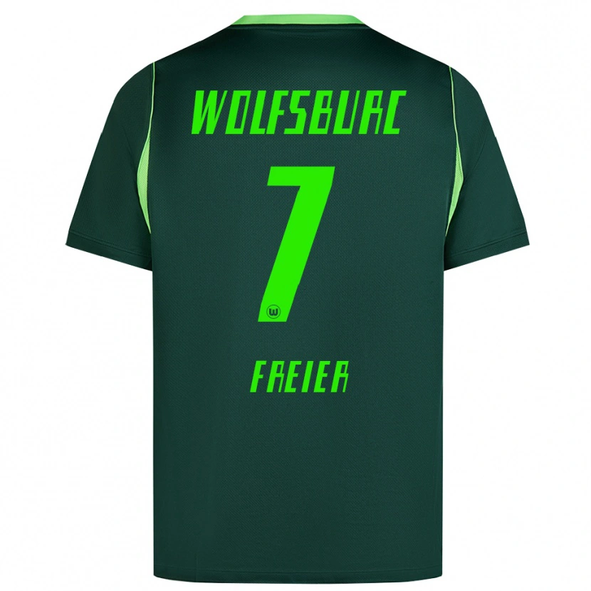 Danxen Mujer Camiseta Sharn Freier #7 Verde Oscuro Blanco 1ª Equipación 2026/27 La Camisa