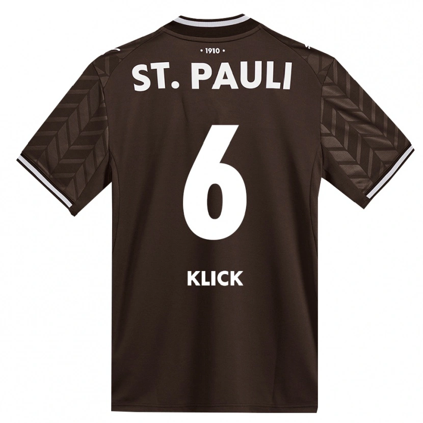 Danxen Mujer Camiseta Arvid Klick #6 Café Blanco 1ª Equipación 2026/27 La Camisa