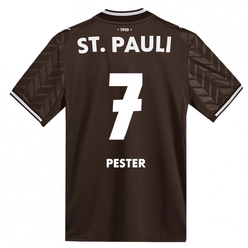 Danxen Mujer Camiseta Gejon Pester #7 Café Blanco 1ª Equipación 2026/27 La Camisa