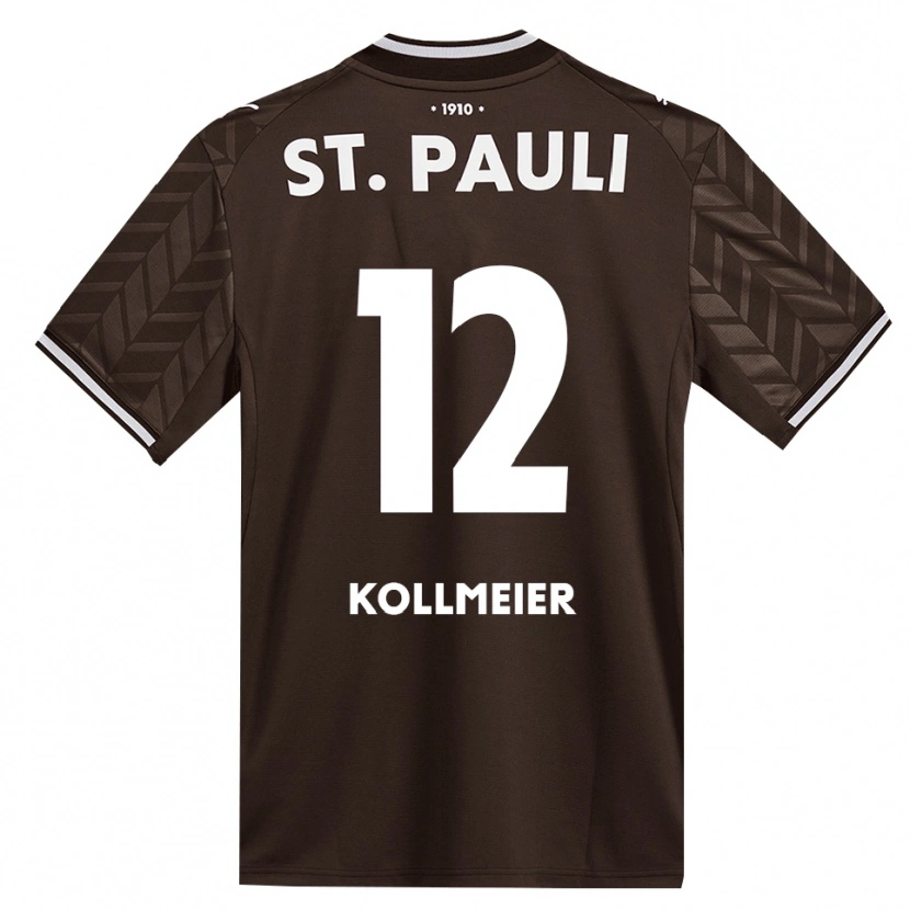 Danxen Mujer Camiseta Anton Kollmeier #12 Café Blanco 1ª Equipación 2026/27 La Camisa