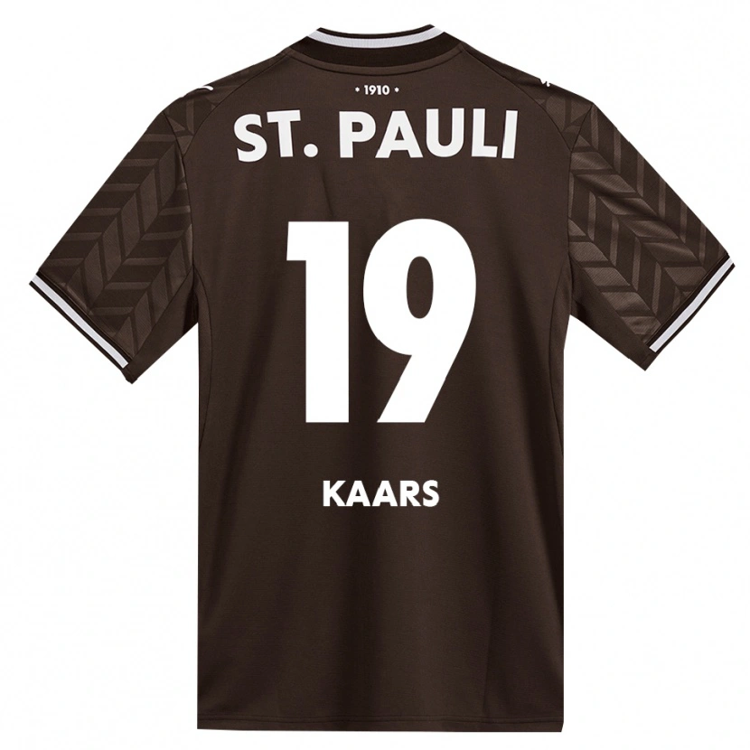 Danxen Mujer Camiseta Martijn Kaars #19 Café Blanco 1ª Equipación 2026/27 La Camisa