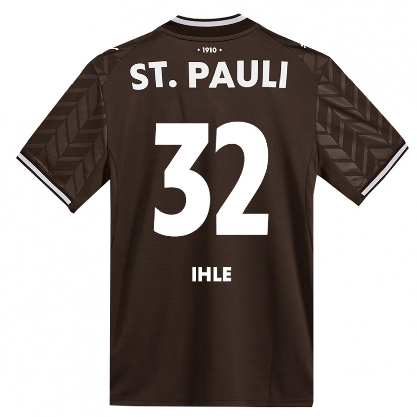 Danxen Mujer Camiseta Friederike Ihle #32 Café Blanco 1ª Equipación 2026/27 La Camisa