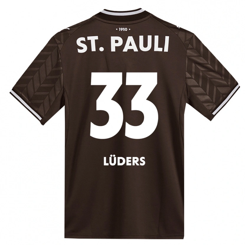 Danxen Mujer Camiseta Ben Lüders #33 Café Blanco 1ª Equipación 2026/27 La Camisa