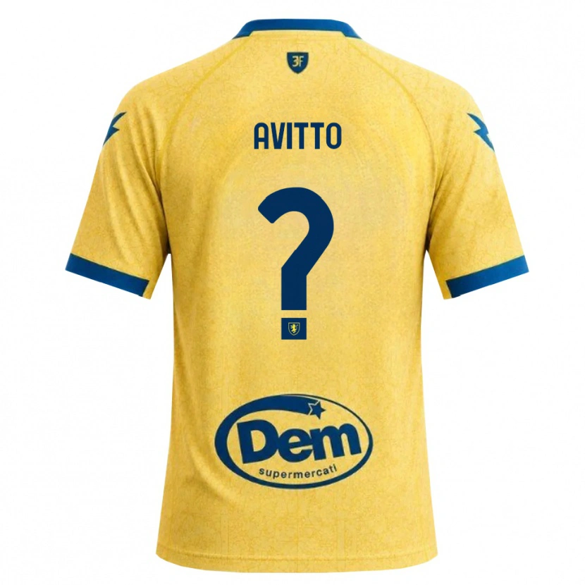 Danxen Mujer Camiseta Marco Avitto #0 Caqui Negro Azul 1ª Equipación 2026/27 La Camisa