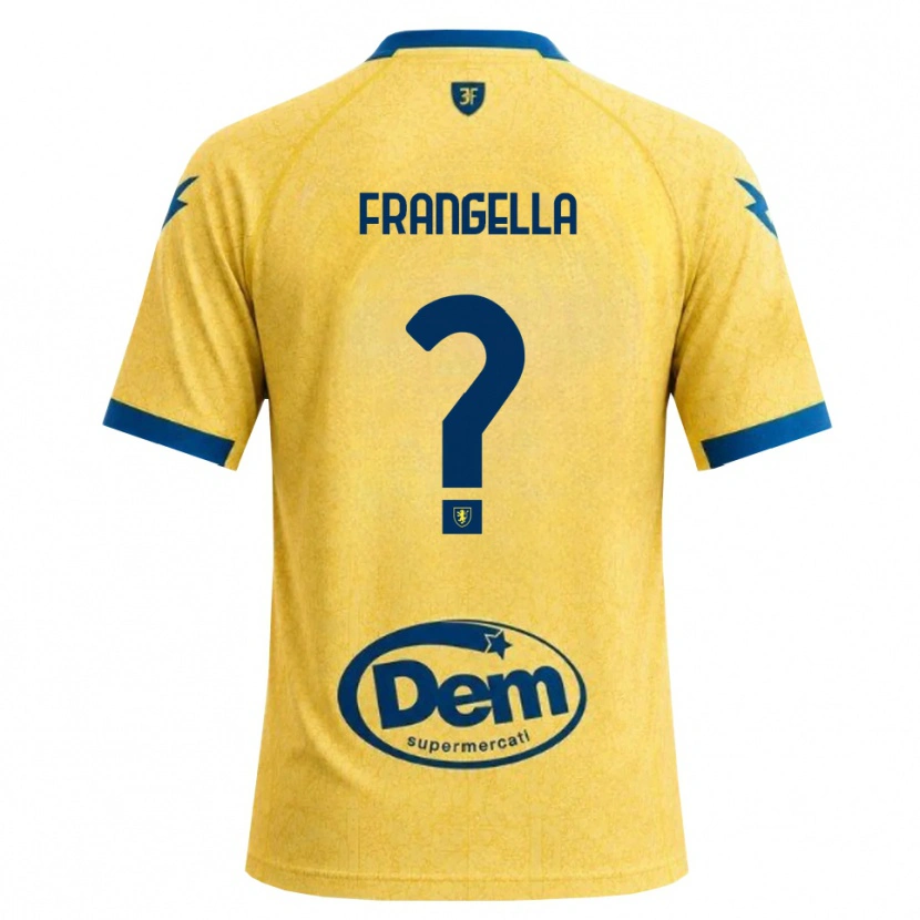 Danxen Mujer Camiseta Francesco Frangella #0 Caqui Negro Azul 1ª Equipación 2026/27 La Camisa