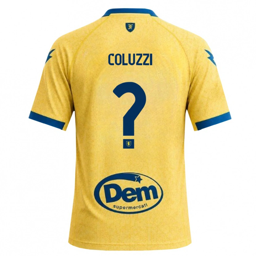 Danxen Mujer Camiseta Alessandro Coluzzi #0 Caqui Negro Azul 1ª Equipación 2026/27 La Camisa