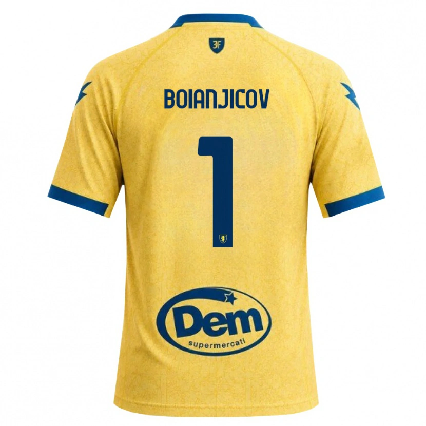 Danxen Mujer Camiseta Nicolas Boianjicov #1 Caqui Negro Azul 1ª Equipación 2026/27 La Camisa