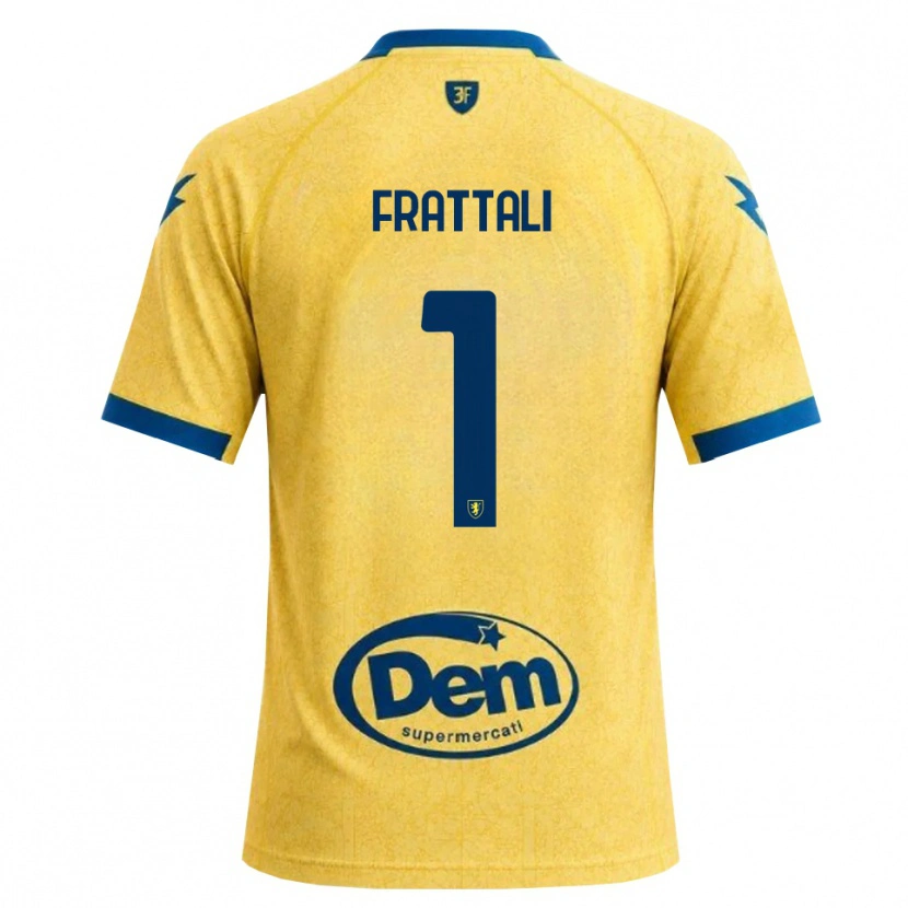 Danxen Mujer Camiseta Pierluigi Frattali #1 Caqui Negro Azul 1ª Equipación 2026/27 La Camisa