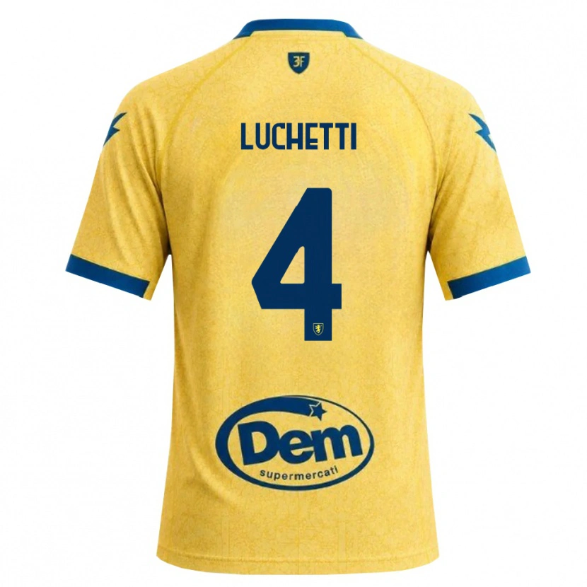 Danxen Mujer Camiseta Alessandro Luchetti #4 Caqui Negro Azul 1ª Equipación 2026/27 La Camisa