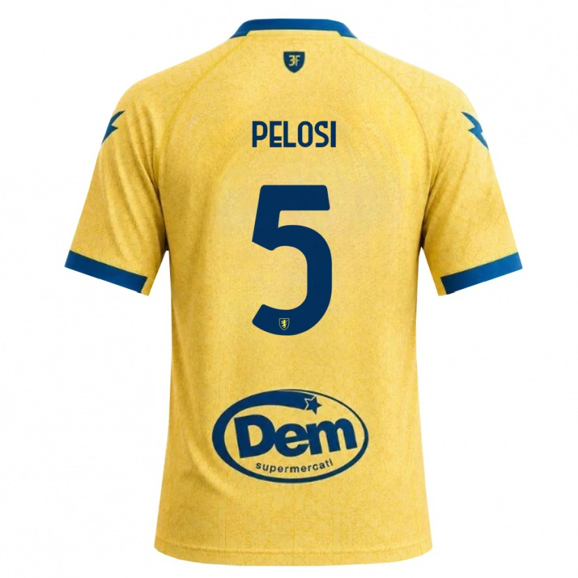 Danxen Mujer Camiseta Dario Pelosi #5 Caqui Negro Azul 1ª Equipación 2026/27 La Camisa