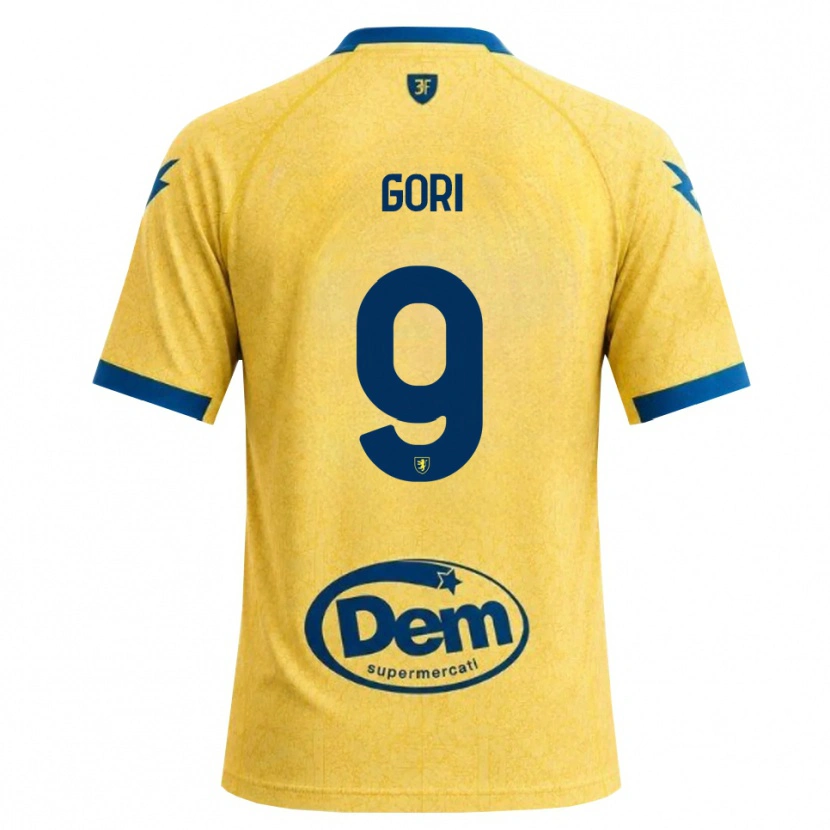 Danxen Mujer Camiseta Lorenzo Gori #9 Caqui Negro Azul 1ª Equipación 2026/27 La Camisa