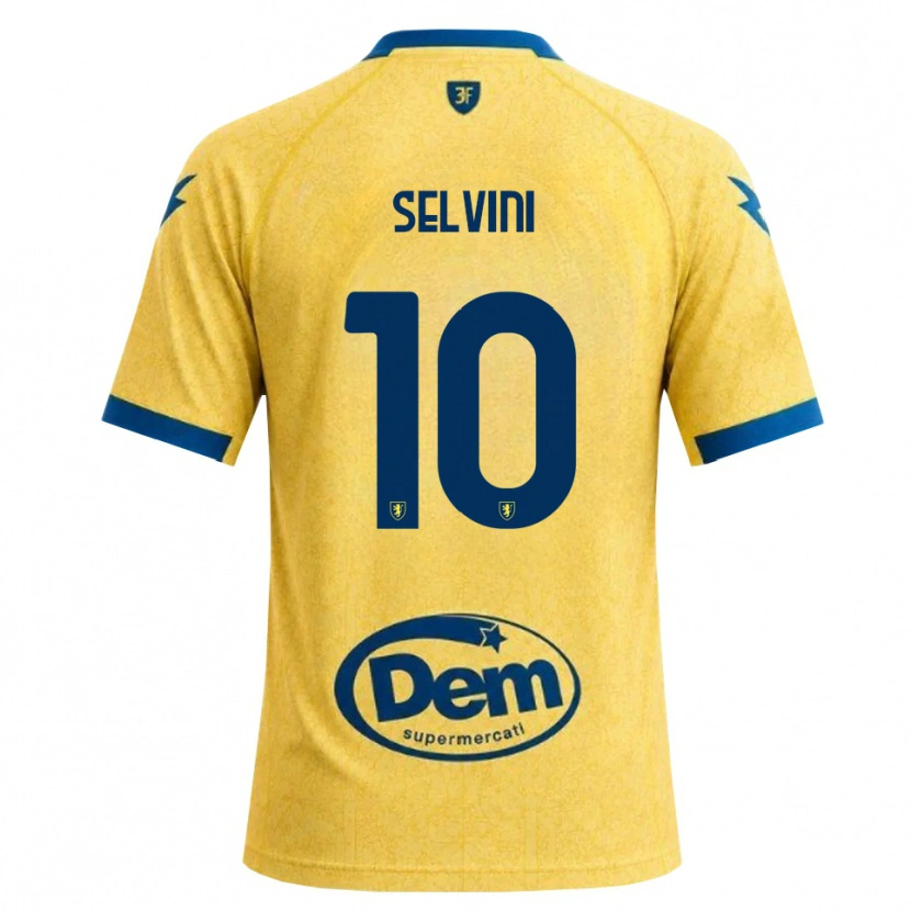 Danxen Mujer Camiseta Alessandro Selvini #10 Caqui Negro Azul 1ª Equipación 2026/27 La Camisa