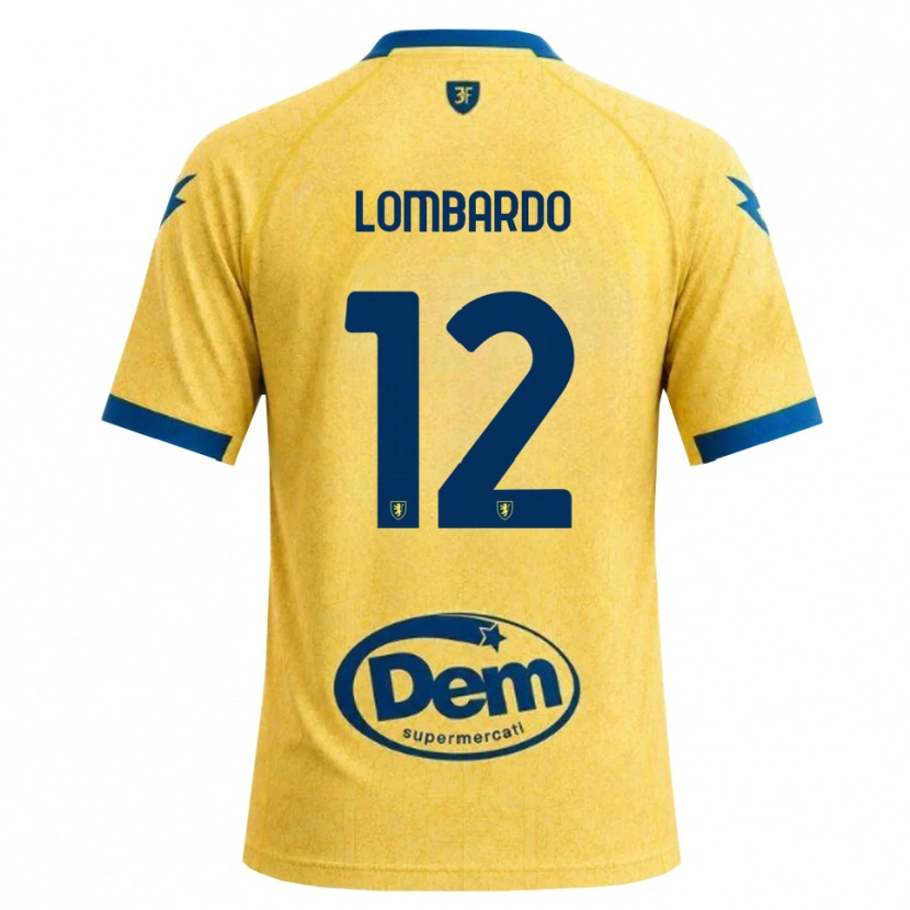 Danxen Mujer Camiseta Alessandro Lombardo #12 Caqui Negro Azul 1ª Equipación 2026/27 La Camisa