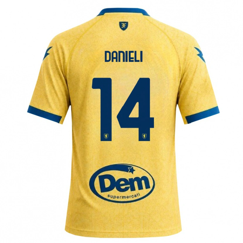 Danxen Mujer Camiseta Lorenzo Danieli #14 Caqui Negro Azul 1ª Equipación 2026/27 La Camisa