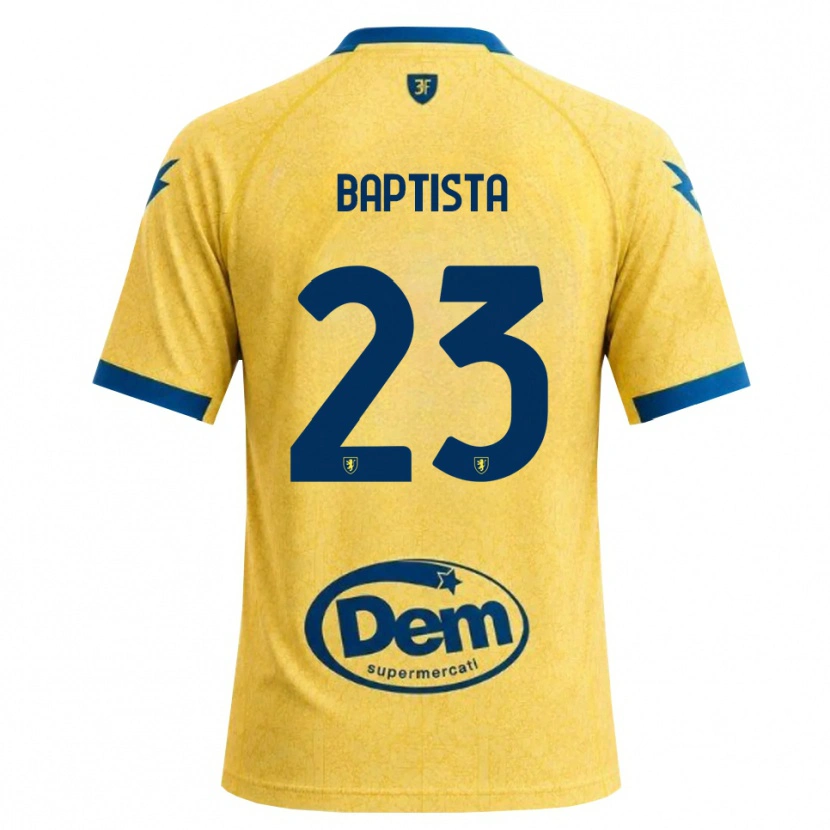 Danxen Mujer Camiseta Viktor Baptista #23 Caqui Negro Azul 1ª Equipación 2026/27 La Camisa