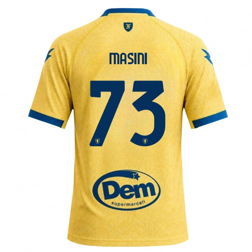 Danxen Mujer Camiseta Patrizio Masini #73 Caqui Negro Azul 1ª Equipación 2026/27 La Camisa
