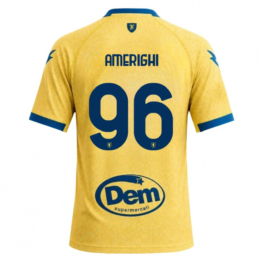Danxen Mujer Camiseta Igor Amerighi #96 Caqui Negro Azul 1ª Equipación 2026/27 La Camisa