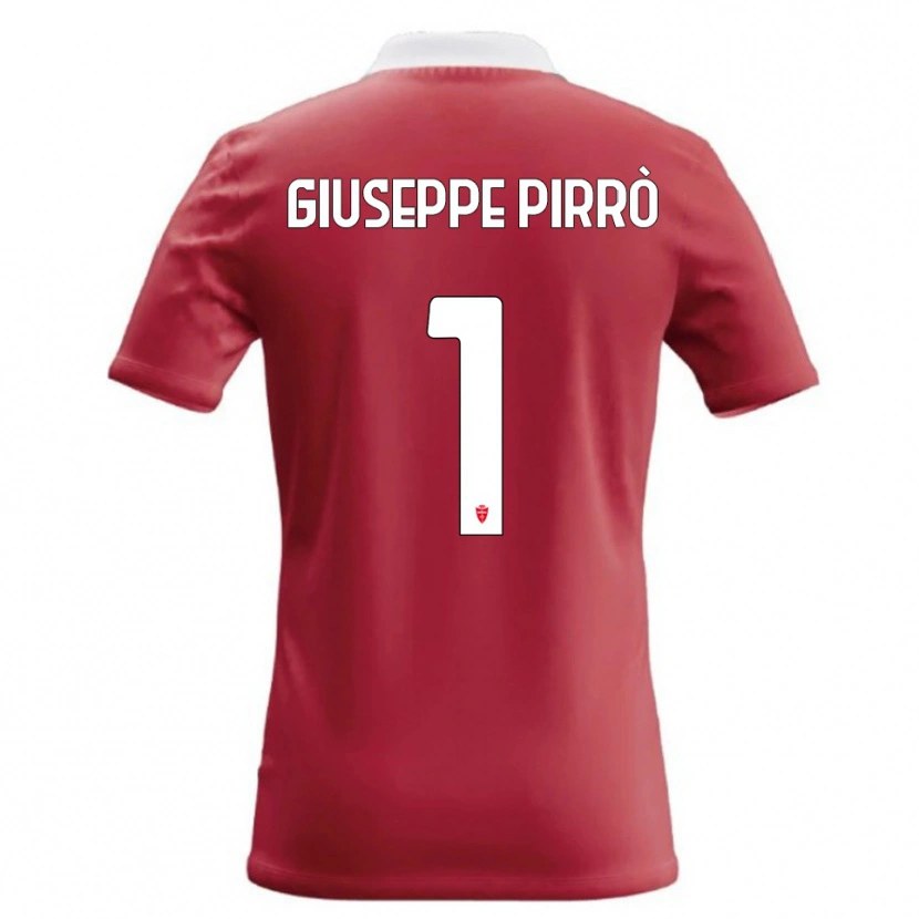 Danxen Mujer Camiseta Marco Giuseppe Pirrò #1 Rojo Blanco 1ª Equipación 2026/27 La Camisa