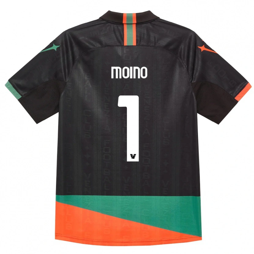 Danxen Mujer Camiseta Thomas Moino #1 Negro Naranja Verde 1ª Equipación 2026/27 La Camisa