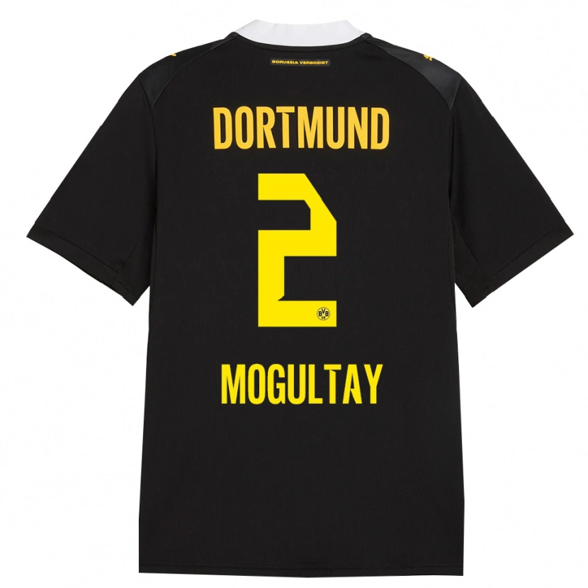 Danxen Mujer Camiseta Baran Mogultay #2 Negro Rojo Amarillo 2ª Equipación 2026/27 La Camisa