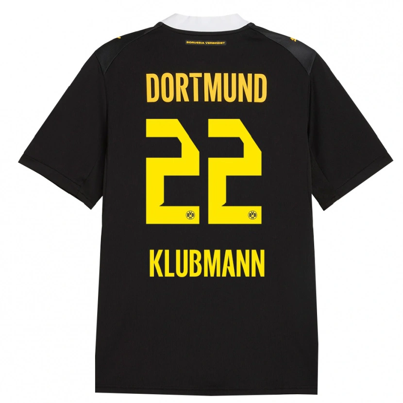Danxen Mujer Camiseta Leon Klubmann #22 Negro Rojo Amarillo 2ª Equipación 2026/27 La Camisa