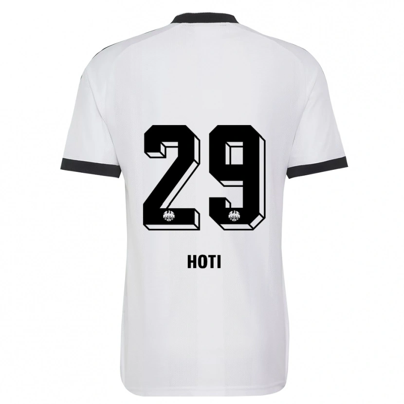 Danxen Mujer Camiseta Leart Hoti #29 Blanco Negro 2ª Equipación 2026/27 La Camisa