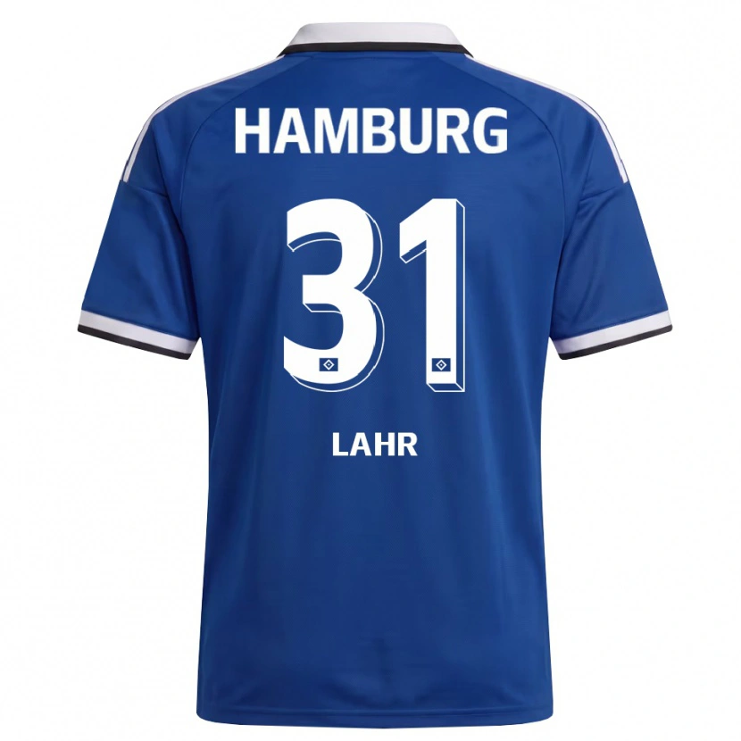 Danxen Mujer Camiseta Jobina Lahr #31 Blanco Azul 2ª Equipación 2026/27 La Camisa