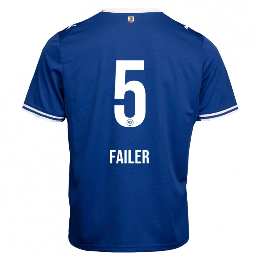 Danxen Mujer Camiseta Jan Failer #5 Azul Real Blanco 2ª Equipación 2026/27 La Camisa