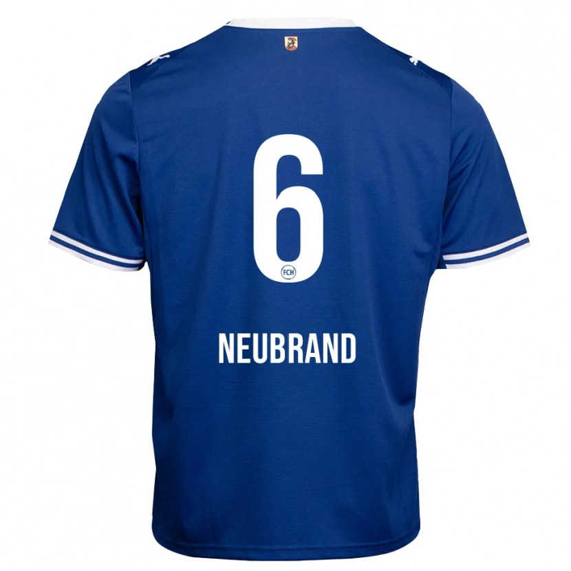 Danxen Mujer Camiseta Tina Neubrand #6 Azul Real Blanco 2ª Equipación 2026/27 La Camisa