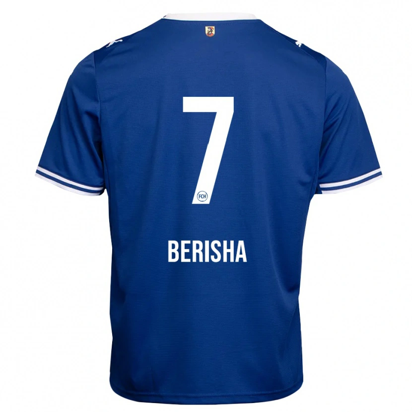 Danxen Mujer Camiseta Imran Berisha #7 Azul Real Blanco 2ª Equipación 2026/27 La Camisa
