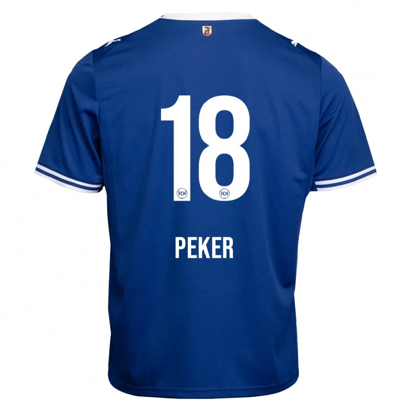 Danxen Mujer Camiseta Sena Peker #18 Azul Real Blanco 2ª Equipación 2026/27 La Camisa