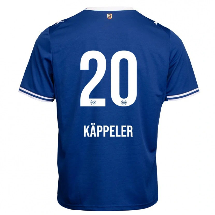 Danxen Mujer Camiseta Lina Käppeler #20 Azul Real Blanco 2ª Equipación 2026/27 La Camisa