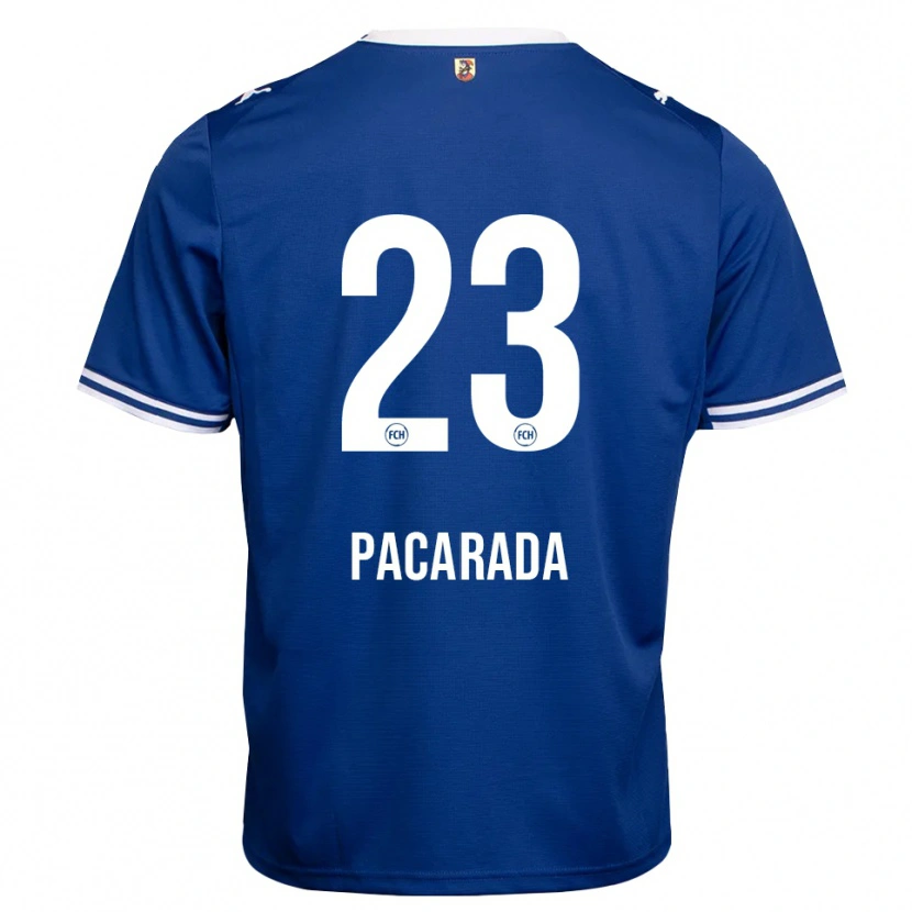 Danxen Mujer Camiseta Leart Paçarada #23 Azul Real Blanco 2ª Equipación 2026/27 La Camisa