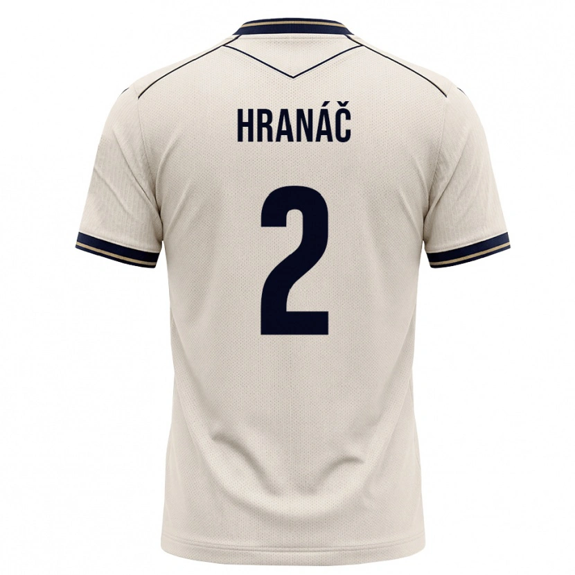 Danxen Mujer Camiseta Robin Hranac #2 Blanco Roto Azul Tinta 2ª Equipación 2026/27 La Camisa