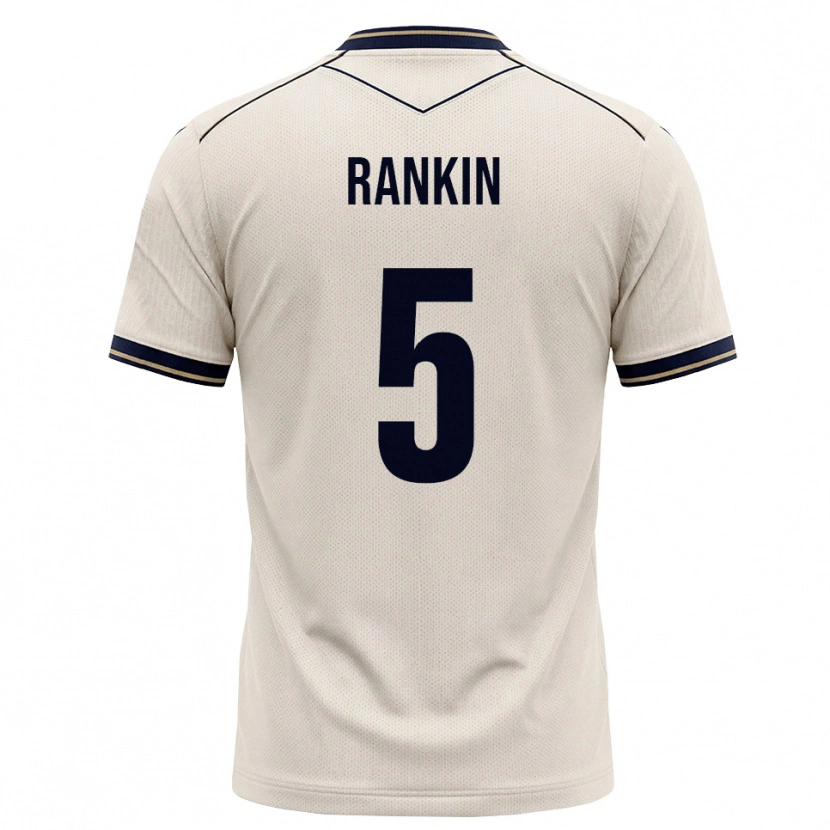 Danxen Mujer Camiseta Jamilla Rankin #5 Blanco Roto Azul Tinta 2ª Equipación 2026/27 La Camisa