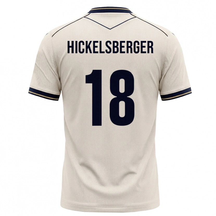 Danxen Mujer Camiseta Julia Hickelsberger #18 Blanco Roto Azul Tinta 2ª Equipación 2026/27 La Camisa