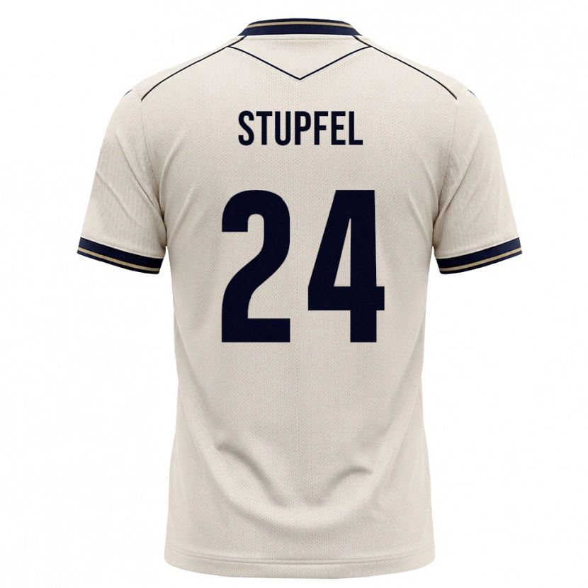 Danxen Mujer Camiseta Janis Stupfel #24 Blanco Roto Azul Tinta 2ª Equipación 2026/27 La Camisa