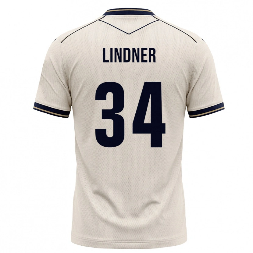 Danxen Mujer Camiseta Sophie Lindner #34 Blanco Roto Azul Tinta 2ª Equipación 2026/27 La Camisa