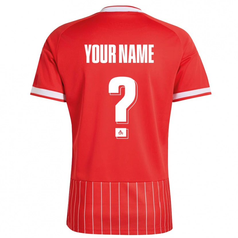 Danxen Mujer Camiseta Su Nombre #0 Verde Rojo Blanco 2ª Equipación 2026/27 La Camisa