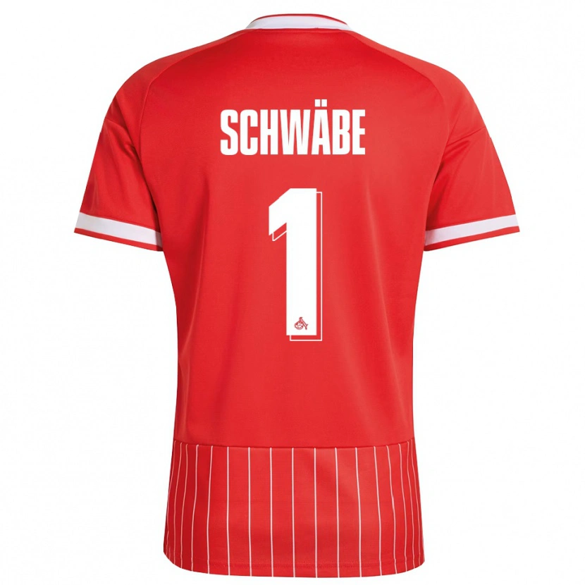 Danxen Mujer Camiseta Marvin Schwäbe #1 Verde Rojo Blanco 2ª Equipación 2026/27 La Camisa