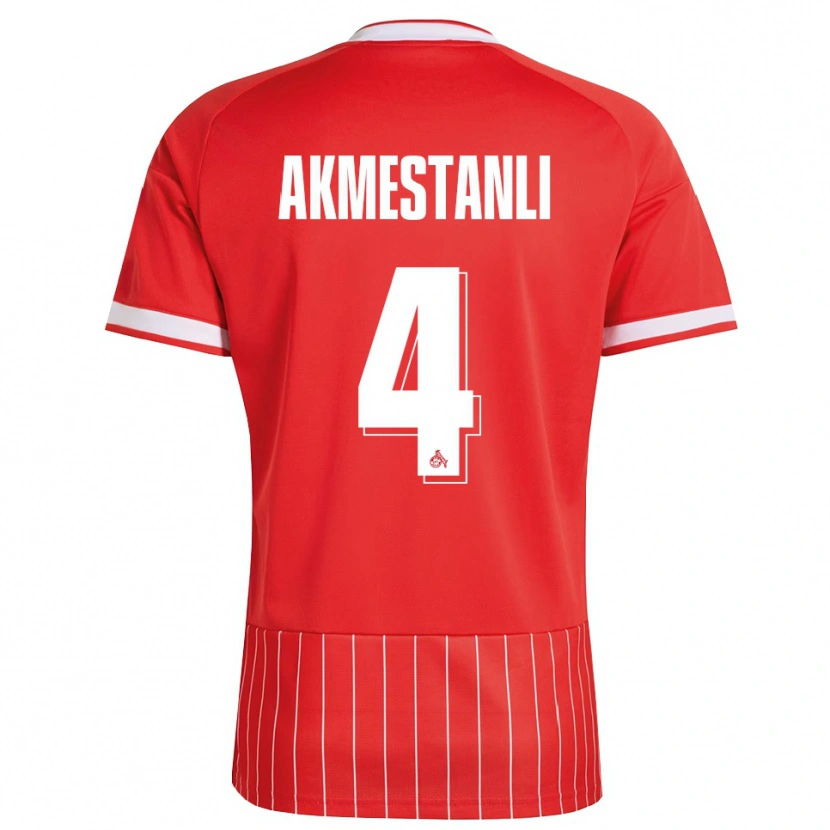Danxen Mujer Camiseta Teoman Akmestanli #4 Verde Rojo Blanco 2ª Equipación 2026/27 La Camisa