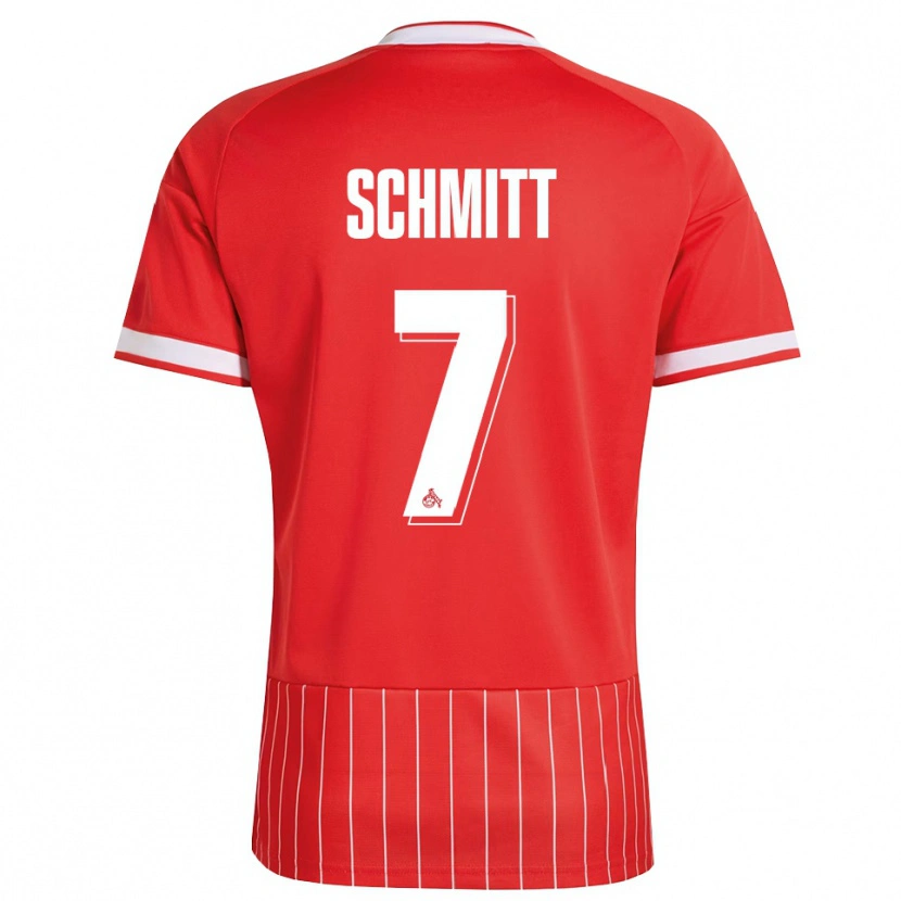 Danxen Mujer Camiseta Oliver Schmitt #7 Verde Rojo Blanco 2ª Equipación 2026/27 La Camisa