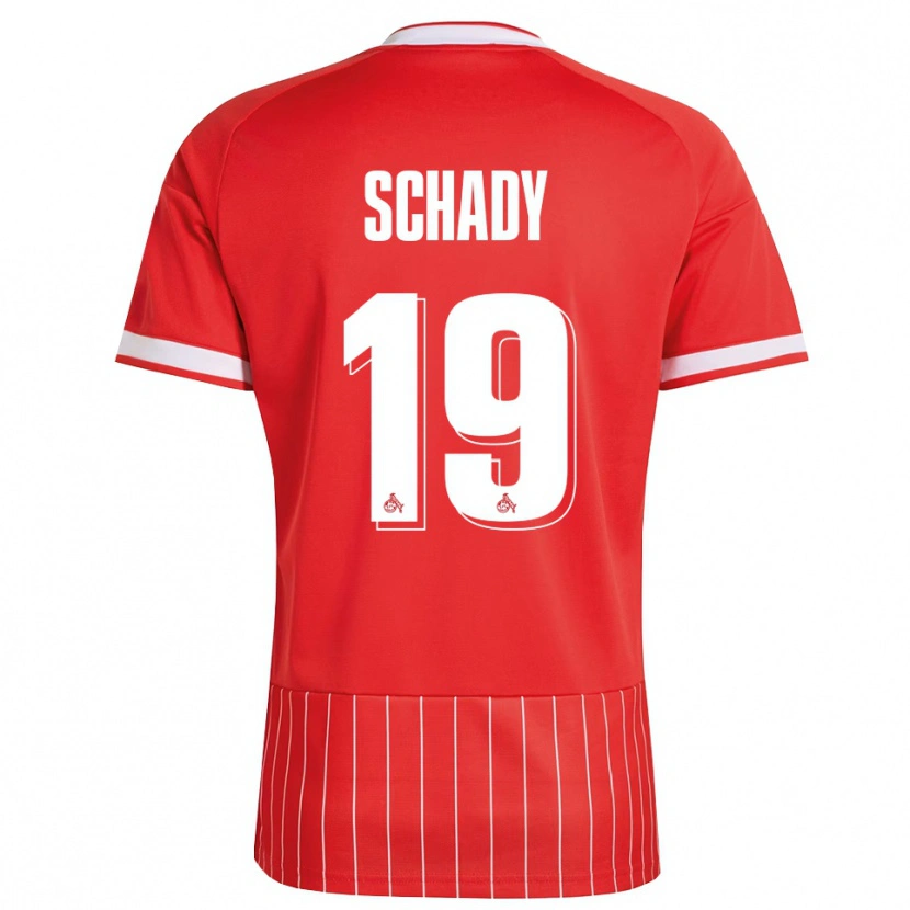 Danxen Mujer Camiseta Alexis Schady #19 Verde Rojo Blanco 2ª Equipación 2026/27 La Camisa