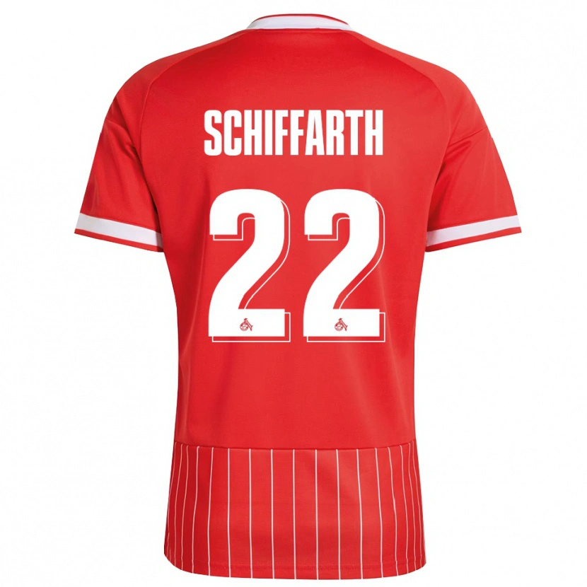 Danxen Mujer Camiseta Julia Schiffarth #22 Verde Rojo Blanco 2ª Equipación 2026/27 La Camisa