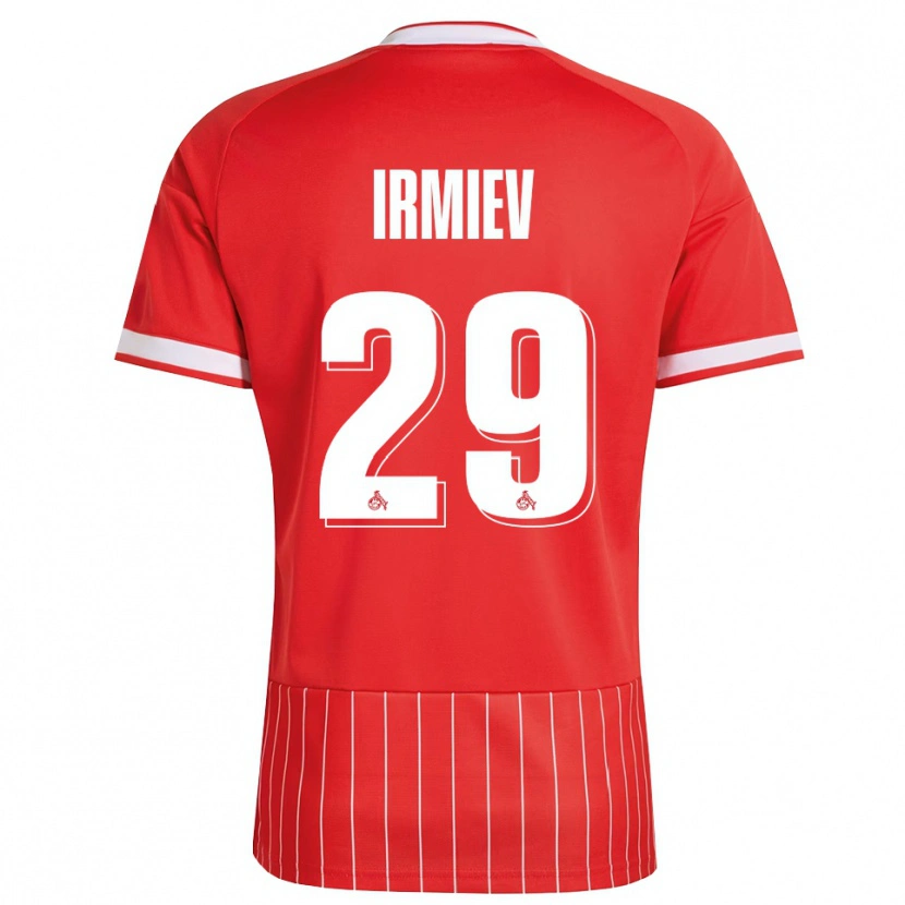 Danxen Mujer Camiseta Kristiyan Irmiev #29 Verde Rojo Blanco 2ª Equipación 2026/27 La Camisa
