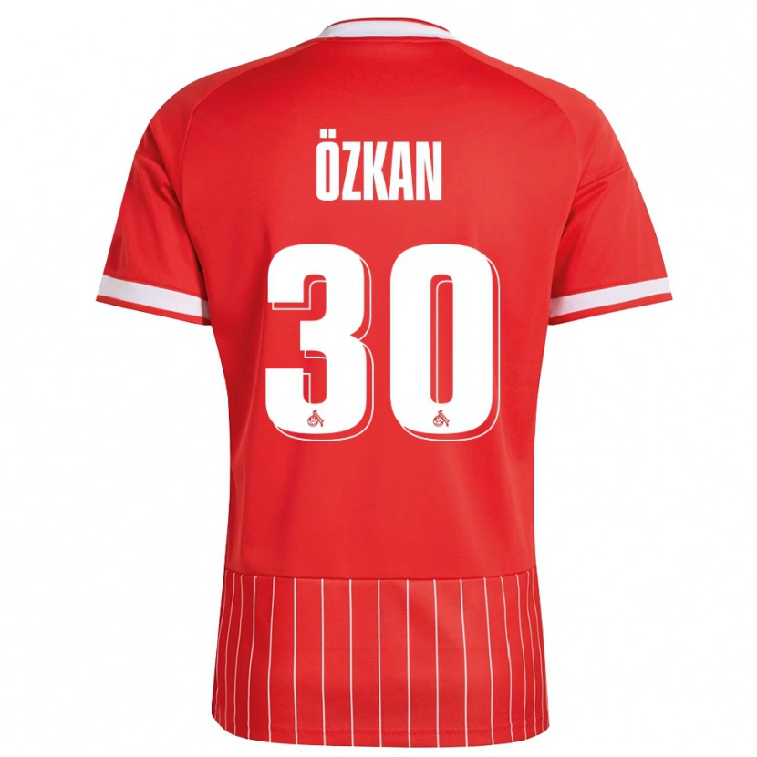 Danxen Mujer Camiseta Mikail Özkan #30 Verde Rojo Blanco 2ª Equipación 2026/27 La Camisa